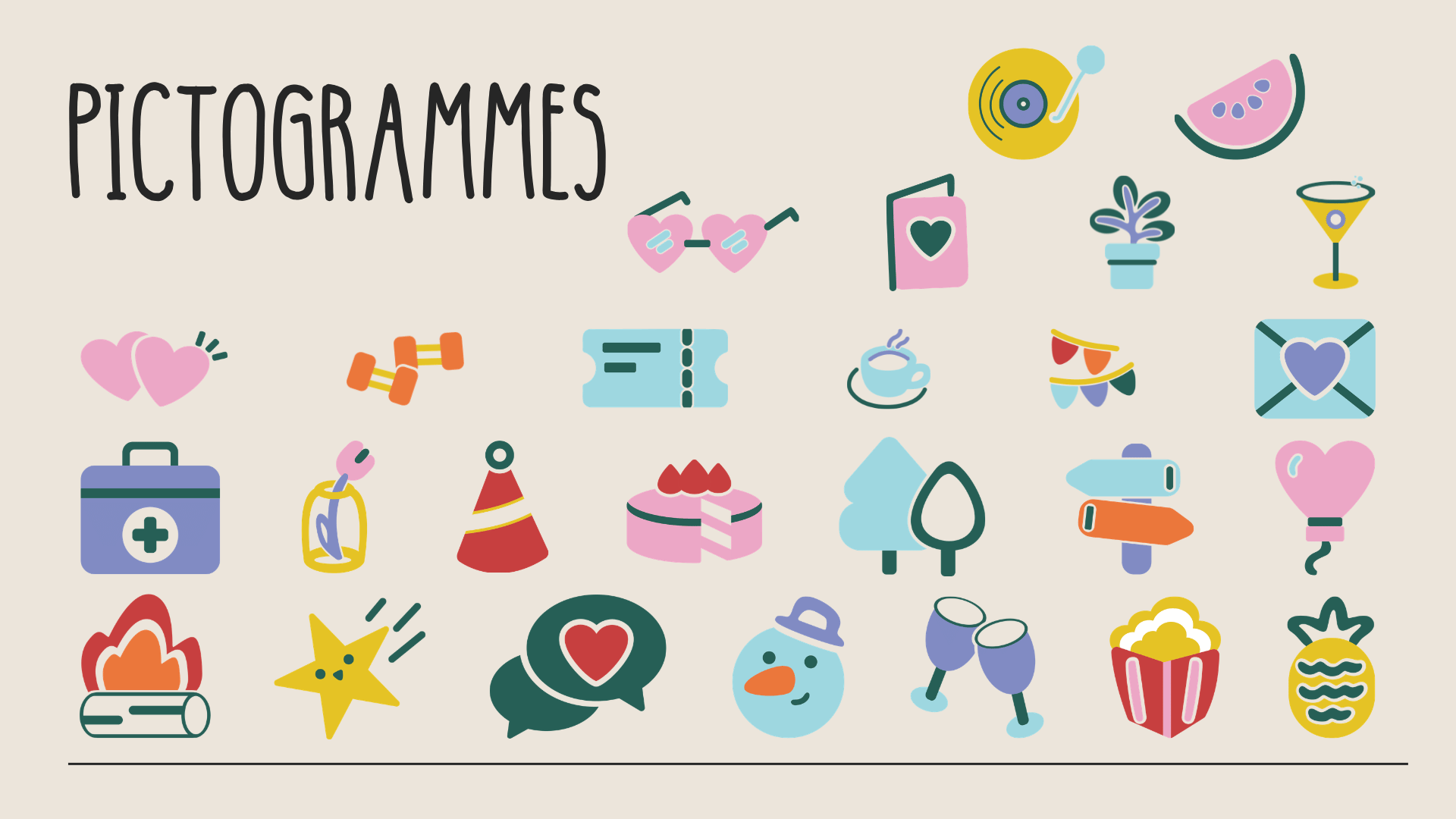 Pictogrammes Relate