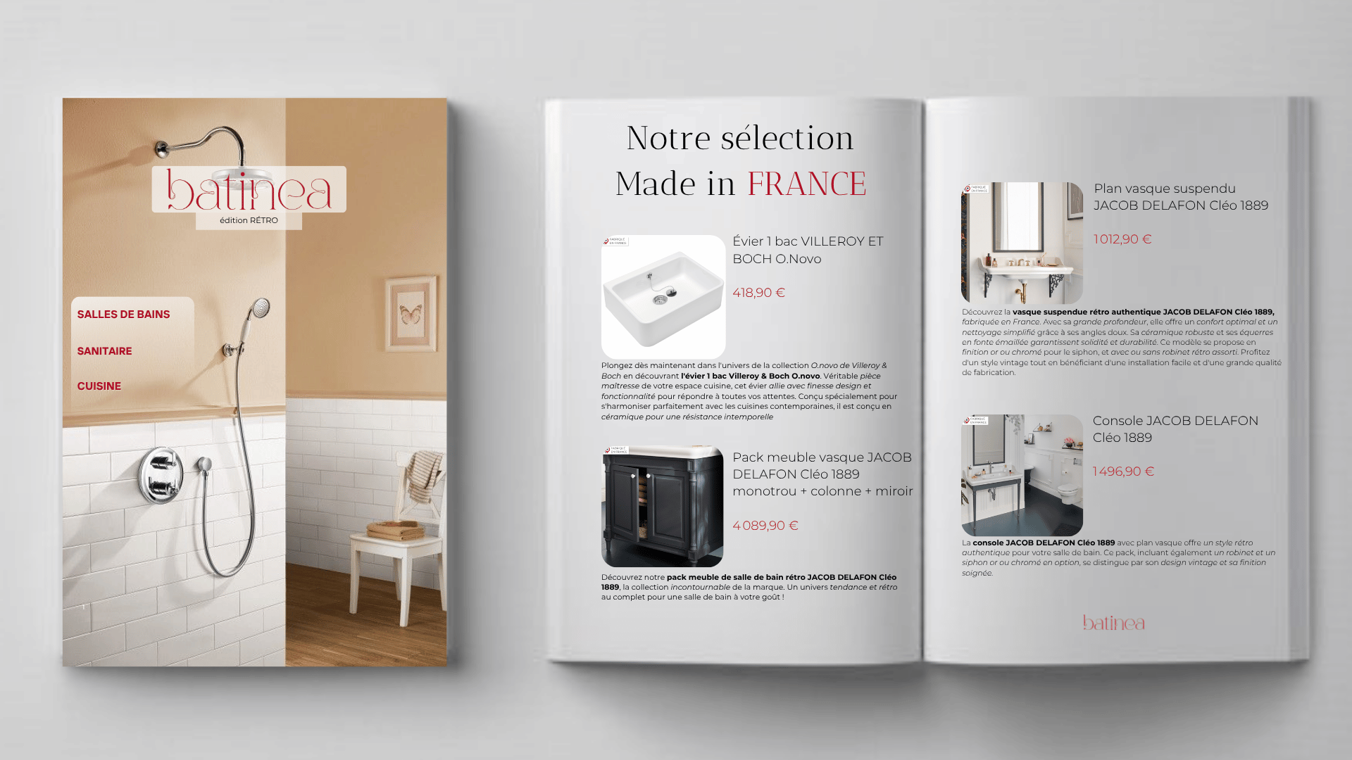Catalogue produits Batinea, page 2