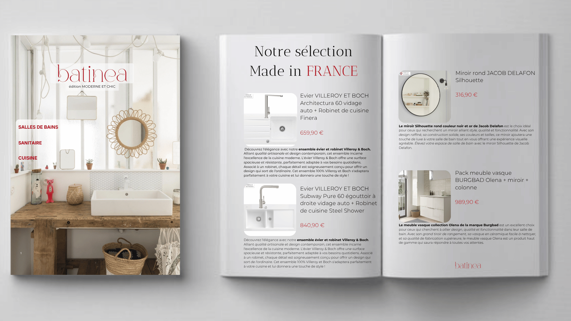 Catalogue produits Batinea, page 3